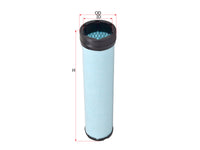 SAKURA,, Air Filter (Element), A 374 094 72 04, A-53440, MERCEDES-BENZ