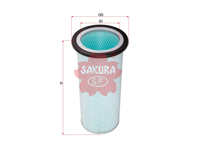 SAKURA,, Air Filter (Element), 1089937M91, A-5408, INGERSOLL RAND