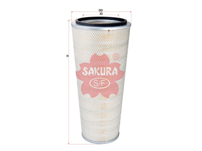 กรองอากาศ(ไส้กรอง) SAKURA, 573640 C1, A-5419, KENWORTH (125975)