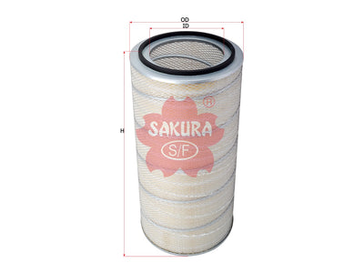 SAKURA,, Air Filter (Element), 422714 C91, A-5426, PETERBILT