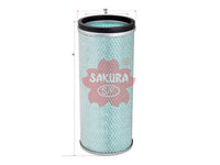 ไส้กรองอากาศ(ไส้กรอง) SAKURA, 482644C1, A-5435, INTERNATIONAL HARVESTER/IHC (125990)