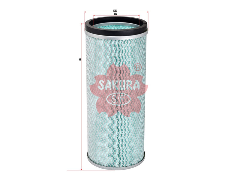 ไส้กรองอากาศ(ไส้กรอง) SAKURA, 482644C1, A-5435, INTERNATIONAL HARVESTER/IHC (125990)