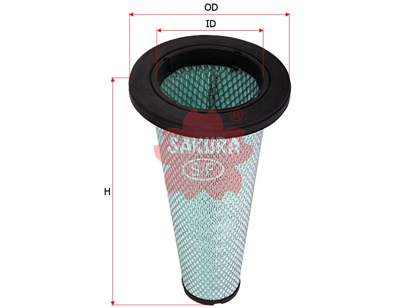 SAKURA,, Air Filter (Element), 870728N, A-5442, INTERNATIONAL TRUCKS