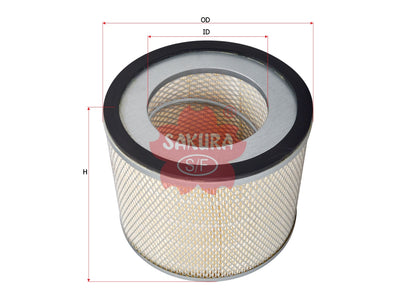 SAKURA,, Air Filter (Element), 4L-9851, A-5504, CATERPILLAR