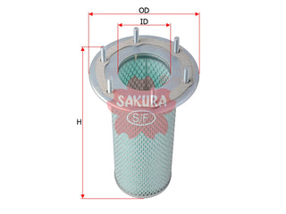 SAKURA,, Air Filter (Element), 4M-8048, A-5508, CATERPILLAR