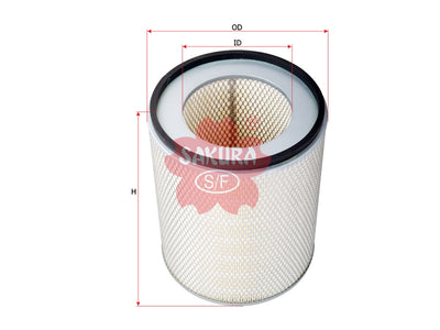 SAKURA,, Air Filter (Element), 8N-5317, A-5509, CATERPILLAR