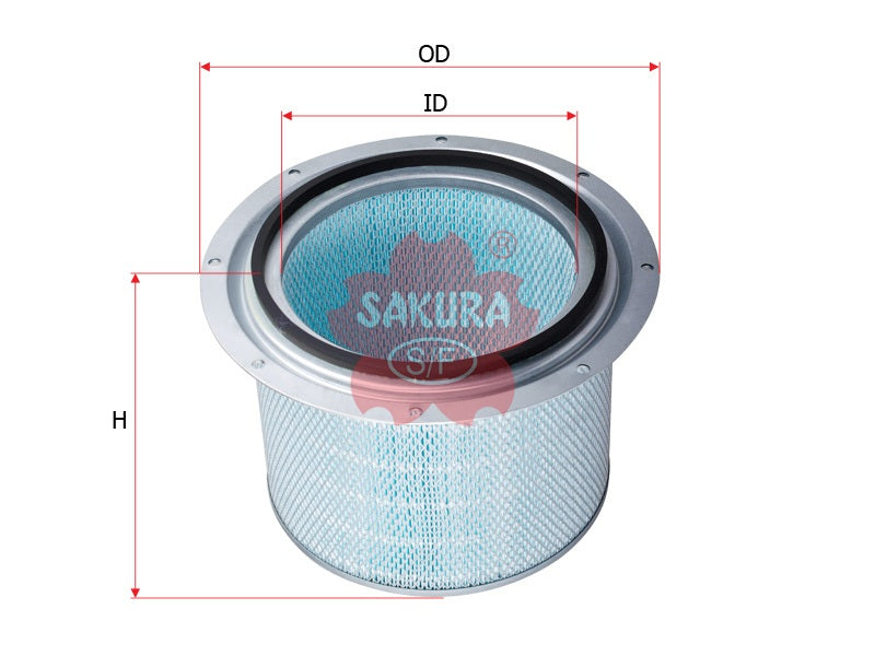 SAKURA,, Air Filter (Element), 8N-2556, A-5533, CATERPILLAR