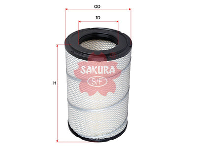 SAKURA,, Air Filter (Element), KBH0921, A-5539M, HITACHI