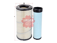 SAKURA,, Air Filter (Element), 40C0496, A-5541M-S, CATERPILLAR