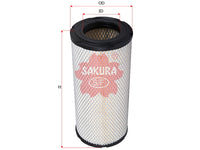 SAKURA,, Air Filter (Element), 40C0496, A-5541, CATERPILLAR