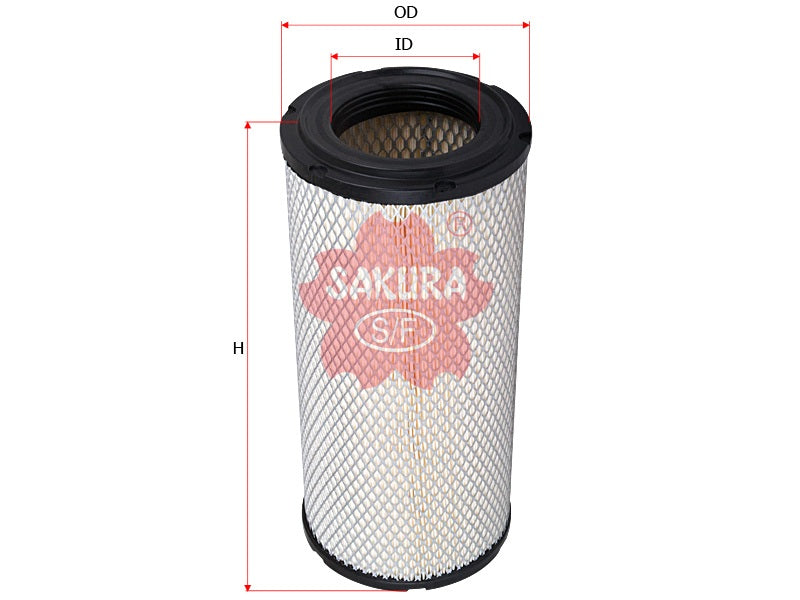 SAKURA,, Air Filter (Element), 40C0496, A-5541, CATERPILLAR