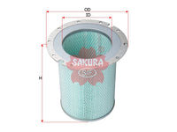 SAKURA,, Air Filter (Element), 6N-6444, A-5552, CATERPILLAR