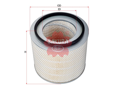 SAKURA,, Air Filter (Element), 7N-1225, A-5553, CATERPILLAR