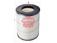 Air Filter (ဒြပ်စင်)၊ SAKURA၊ 6I-2503၊ A-5558M၊ KOMATSU (126446)