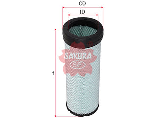 SAKURA,, Air Filter (Element), 2653207460, A-5559, CATERPILLAR