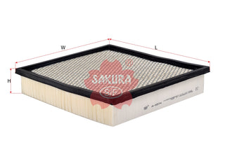 SAKURA,, Air Filter (Element), 4864442AB, A-5574, DODGE