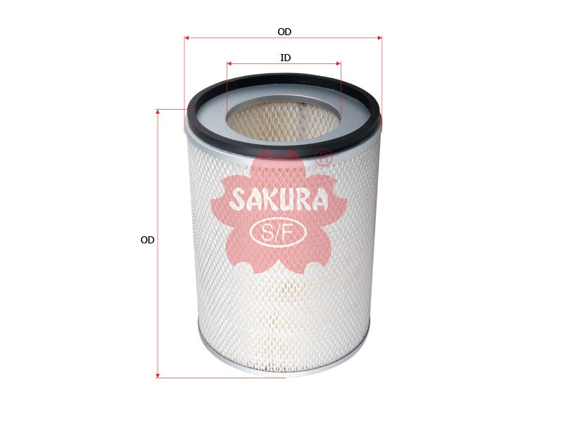 ไส้กรองอากาศ(ไส้กรอง) SAKURA, 600-181-2500, A-5602, KOMATSU (126463)