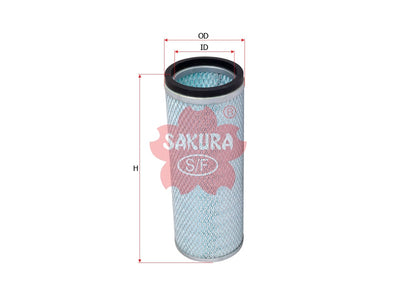 SAKURA,, Air Filter (Element), 6112-83-7620, A-5606, KOMATSU