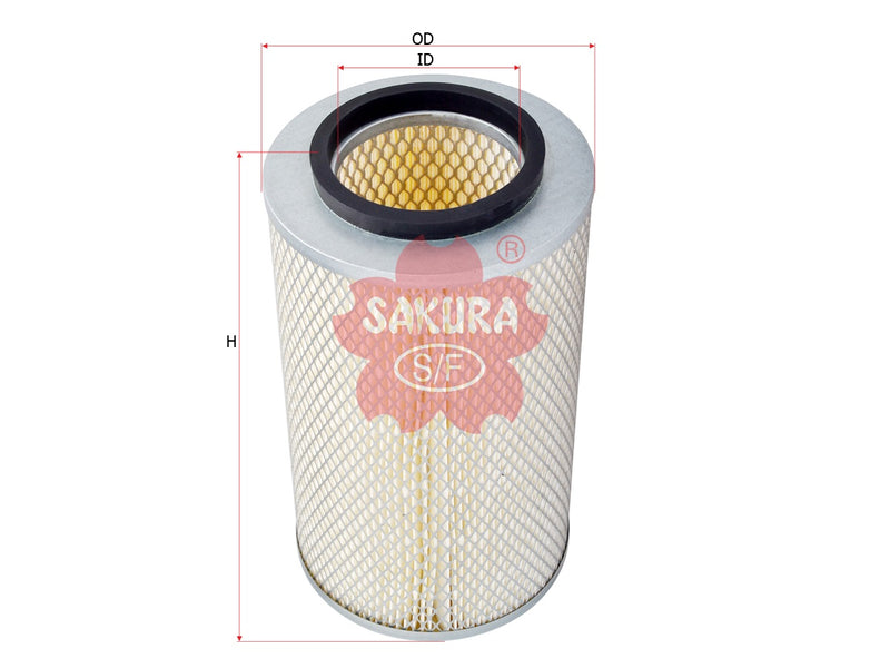 SAKURA,, Air Filter (Element), 600-181-7210, A-5608, KOMATSU