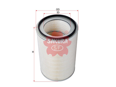 SAKURA,, Air Filter (Element), D0HZ9601H, A-5618, INGERSOLL RAND