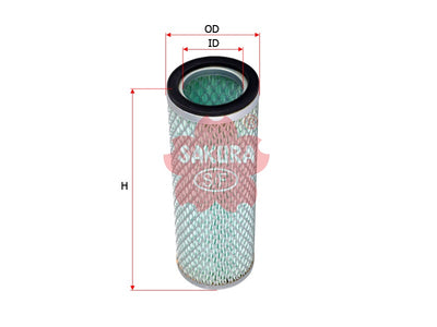 SAKURA,, Air Filter (Element), 91461-11400, A-5621, KOMATSU