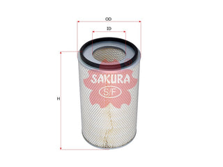 SAKURA,, Air Filter (Element), 6691-81-7210, A-5623, KOMATSU