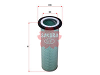 SAKURA,, Air Filter (Element), 6691-81-7310, A-5624, KOMATSU