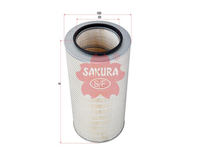 SAKURA,, Air Filter (Element), 4722038802A, A-5629, HITACHI