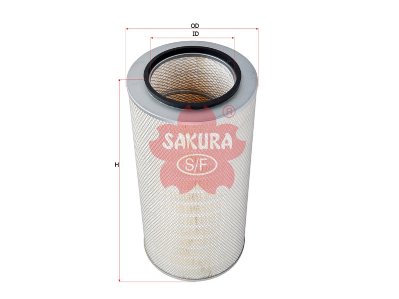 SAKURA,, Air Filter (Element), 4722038802A, A-5629, HITACHI