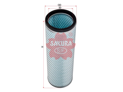 ไส้กรองอากาศ(ไส้กรอง) SAKURA, 2474-9054A, A-5635, KOMATSU (124945)