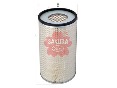 SAKURA,, Air Filter (Element), 600-3000-110, A-5649, KOMATSU