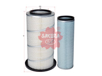 ไส้กรองอากาศ(ธาตุ) SAKURA, 600-181-6740, A-5654-S, KOBELCO (124883)
