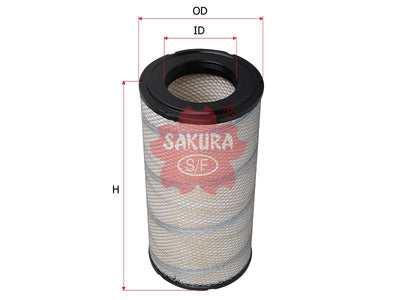 SAKURA,, Air Filter (Element), AT178516, A-5666, JOHN DEERE