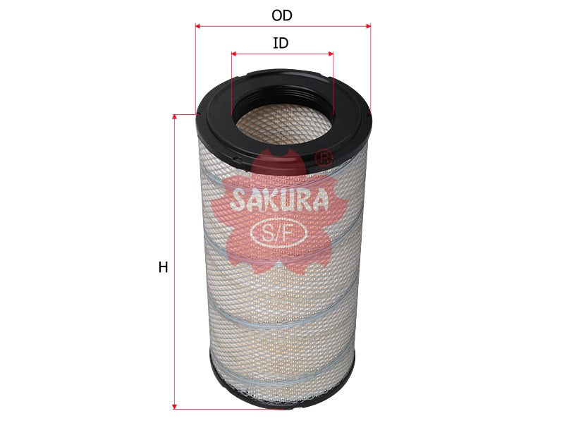 SAKURA,, Air Filter (Element), AT178516, A-5666, JOHN DEERE