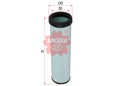 SAKURA,, Air Filter (Element), 474-00039, A-5667, JOHN DEERE