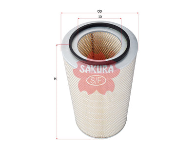 SAKURA,, Air Filter (Element), Y05590000, A-5722, FODEN