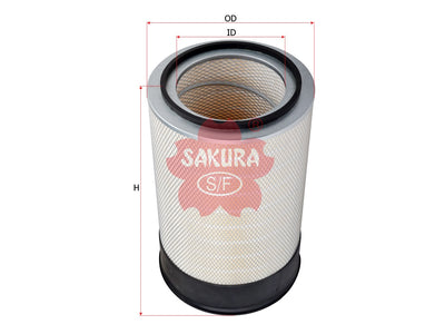 SAKURA,, Air Filter (Element), 1109A5DQ010, A-57250, KING LONG