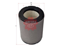 SAKURA,, Air Filter (Element), 253108, A-57350, KOHLERPOWER