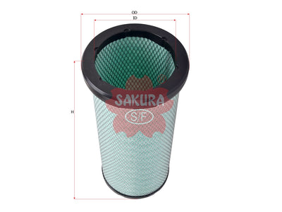 SAKURA,, Air Filter (Element), 1109-03726, A-57410, YUTONG