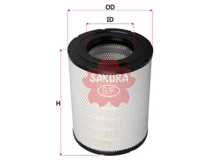 SAKURA,, Air Filter (Element), ME413501, A-5803M, FUSO