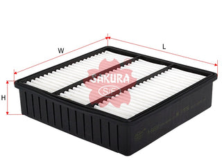 SAKURA,, Air Filter (Element), MR373756, A-58330, MITSUBISHI