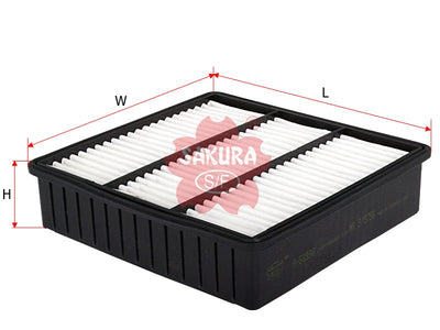 SAKURA,, Air Filter (Element), MR373756, A-58330, MITSUBISHI