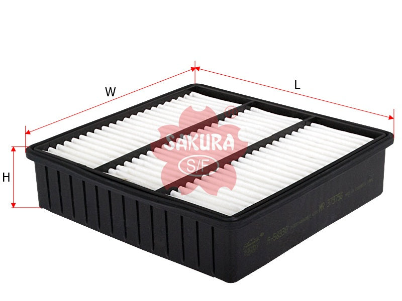 SAKURA,, Air Filter (Element), MR373756, A-58330, MITSUBISHI