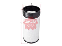ไส้กรองอากาศ(ไส้กรอง) SAKURA, ME405308, A-58340, MITSUBISHI (124971)
