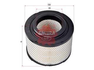 SAKURA,, Air Filter (Element), WE01-13-Z40, A-59032, MAZDA