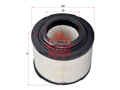 SAKURA,, Air Filter (Element), WE01-13-Z40, A-59032, MAZDA