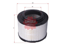 SAKURA,, Air Filter (Element), WE01-13-Z40, A-5903, TOYOTA