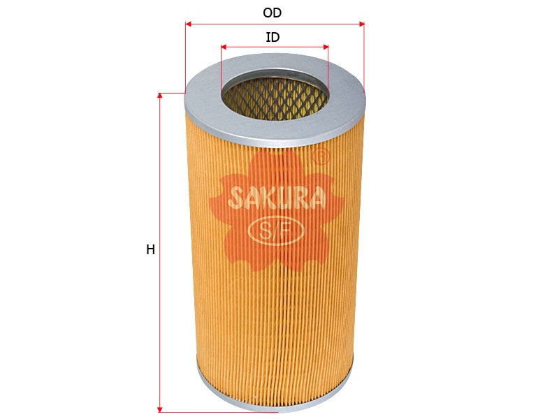 SAKURA,, Air Filter (Element), 17801-30050, A-5904, TOYOTA