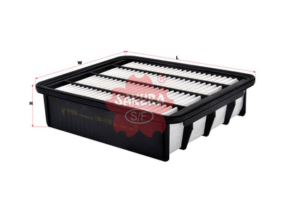 Air Filter (Element)၊ SAKURA၊ 17801-11130၊ A-59080၊ TOYOTA (124281)