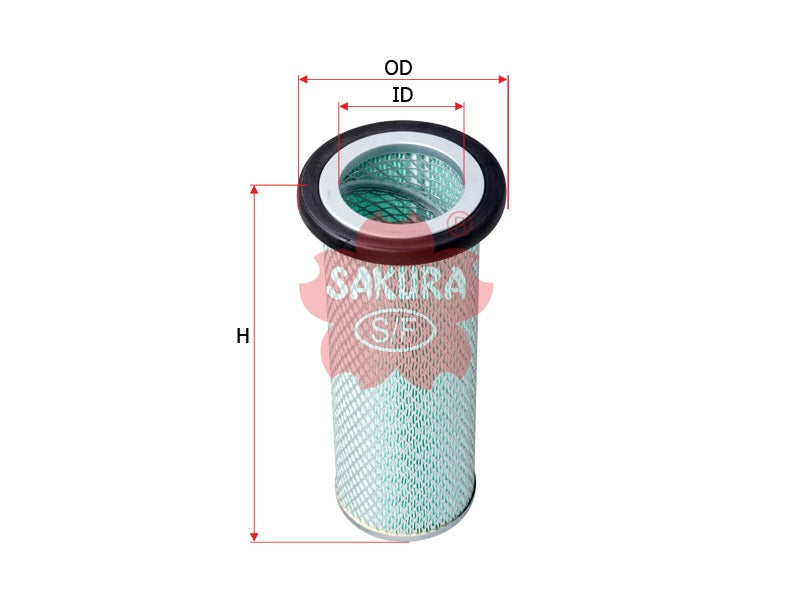 ไส้กรองอากาศ(ไส้กรอง) SAKURA, 16546-99409, A-6008, INGERSOLL RAND (123039)